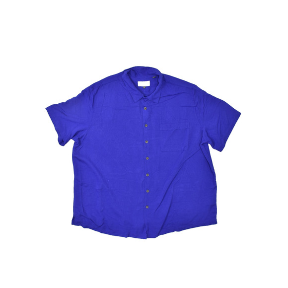 Oak Hill Men's Button Down Size 1XL Big and Tall Rayon Polyester Blend - Picture 1 of 8